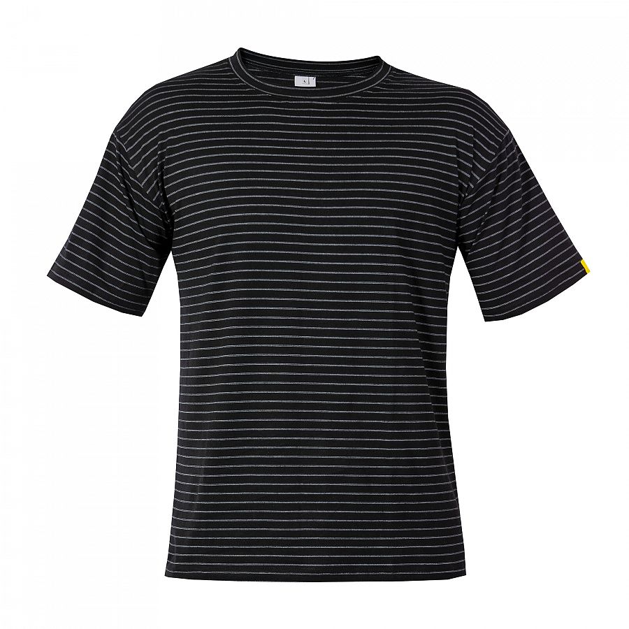 Tričko PXT Antistatic wear černé kr.rukáv "U" 160 g/m2, vel. XS - Obrázek Tričko PXT Antistatic wear černé kr.rukáv "U" 160 g/m2, vel. XS - Obrázek